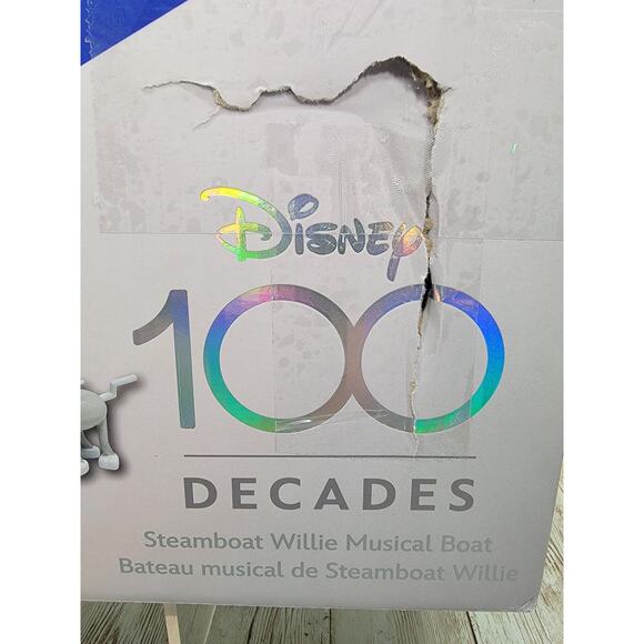 Disney Store Figure Steamboat Willie Musical 100th Anniversary Celebration - NEW - Picture 5 of 7